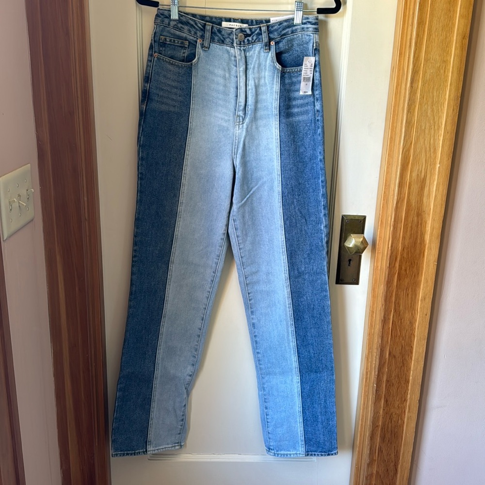 Pacsun two-tone jeans size 28 NWT